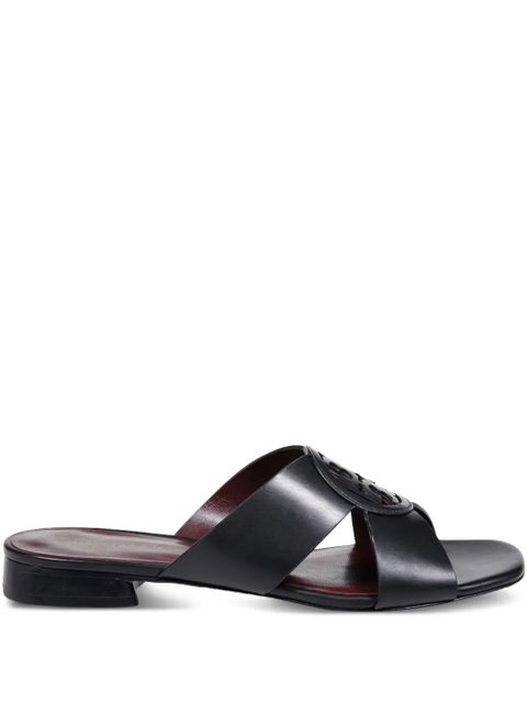 Tory Burch Miller cross-strap sandals - Black - zdjęcie produktu nr 1