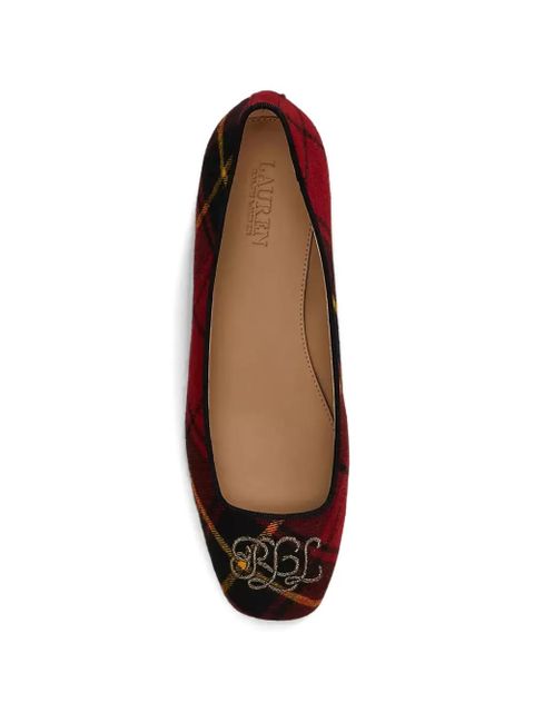 Lauren Ralph Lauren Emellie embellished pumps - Red