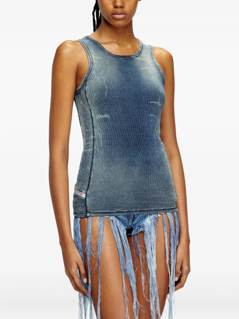 Diesel ribbed-knit top - Blue