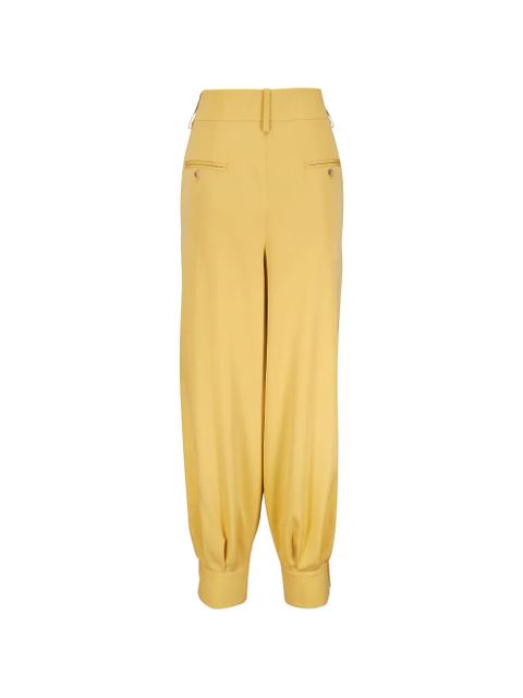Michael Kors pleated button-cuff trousers - Yellow - zdjęcie produktu nr 2