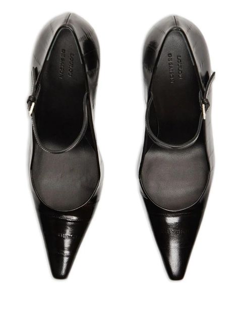LouLou de Saison 85mm Dolores pointed-toe pumps - Black - zdjęcie produktu nr 2