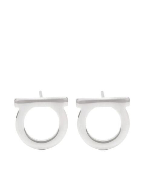 Ferragamo L Gancini earrings - Silver