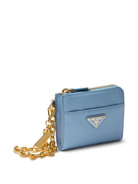 Prada small Saffiano wallet - Blue - zdjęcie produktu nr 2