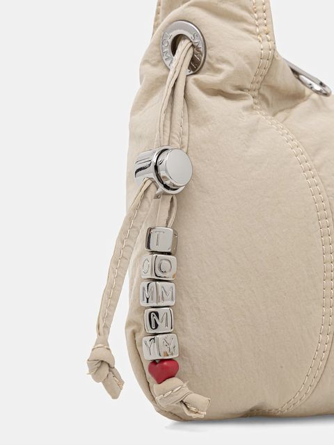 Tommy Jeans torebka kolor beżowy AW0AW18068