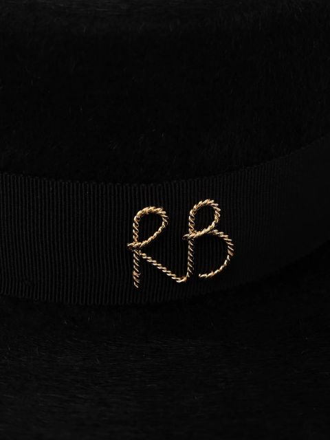 Ruslan Baginskiy kapelusz kolor czarny CNT033-F-3CHA-9P-MRB