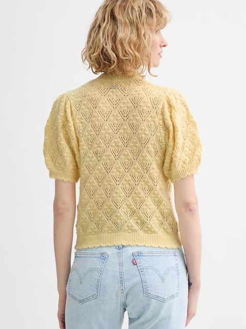 Levi's kardigan z domieszką wełny PAULINE POINTELLE SS - zdjęcie produktu nr 2