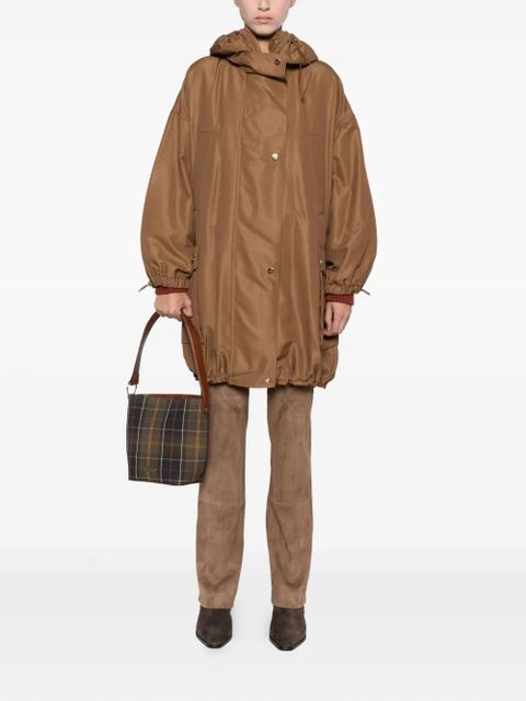 Max Mara hooded flap-pocket jacket - Brown - zdjęcie produktu nr 2