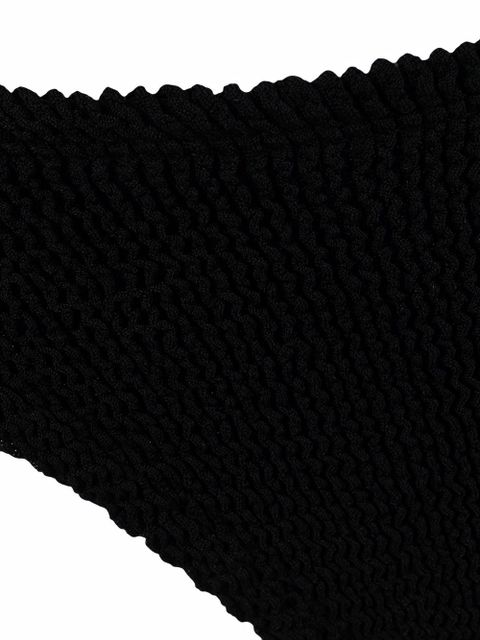Hunza G Xandra crinkled bikini - Black