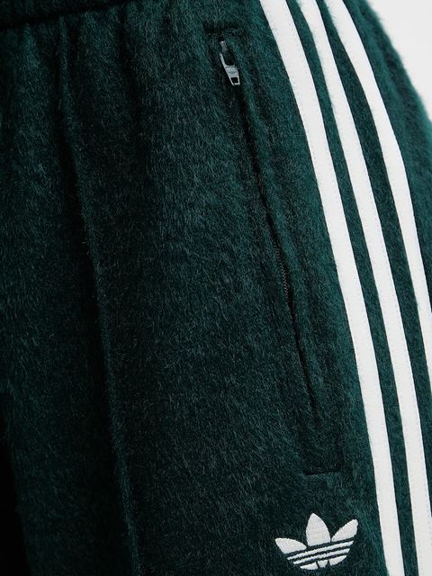 adidas Originals spodnie dresowe damskie kolor zielony z aplikacją KS7806