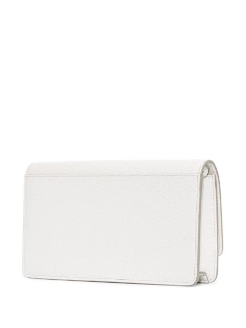 Maison Margiela four-stitch leather wallet-on-chain - White