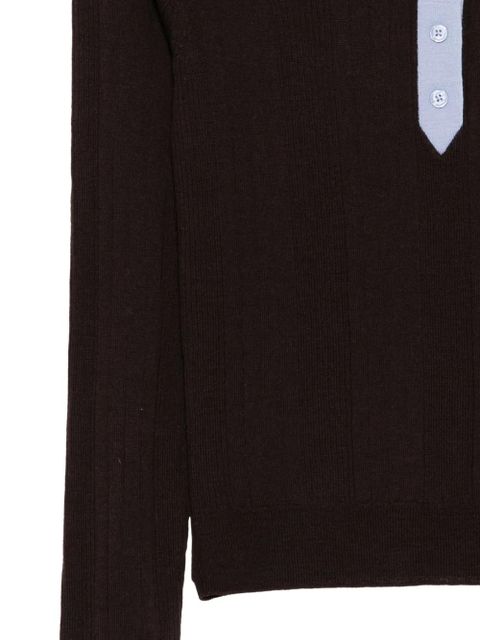 Reformation Hermia polo - Brown