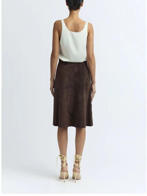 16Arlington Dafne midi skirt - Brown - zdjęcie produktu nr 2