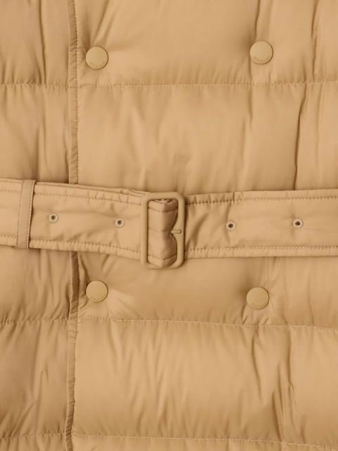 Burberry double-breasted belted puffer coat - Neutrals - zdjęcie produktu nr 2