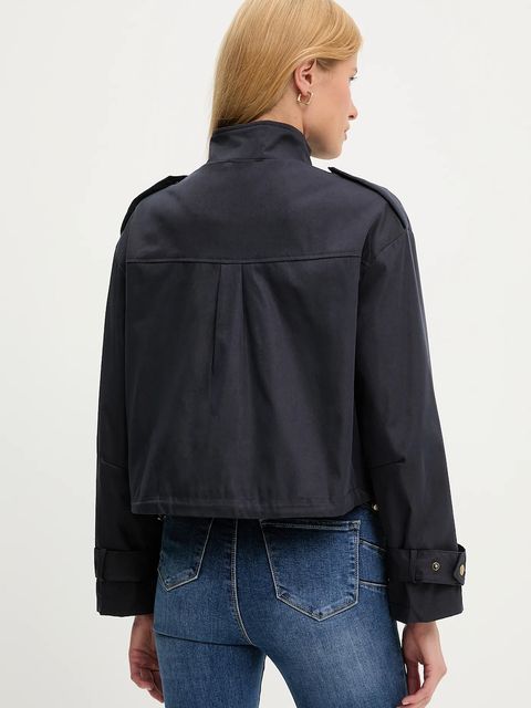 Answear.LAB kurtka kolor granatowy przejściowa