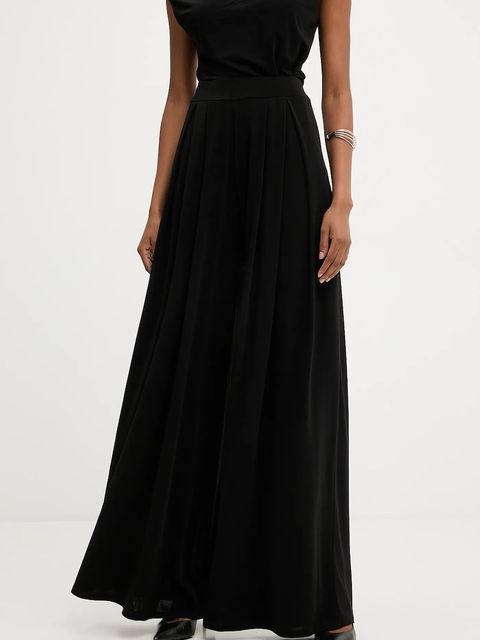 Answear.LAB spodnie damskie kolor czarny szerokie high waist - zdjęcie produktu nr 1