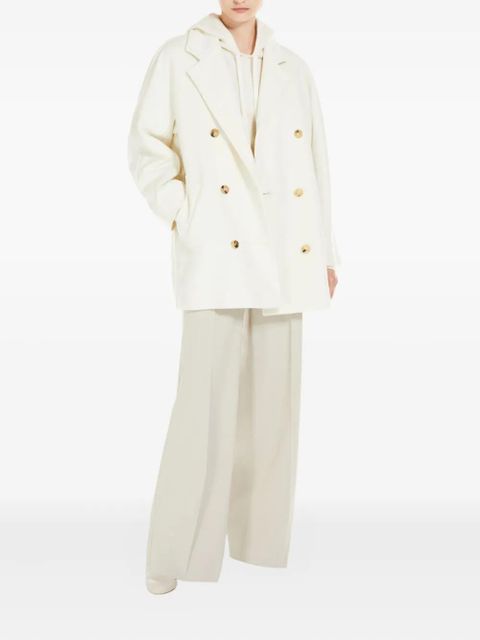 Max Mara Rebus double-breasted coat - Neutrals