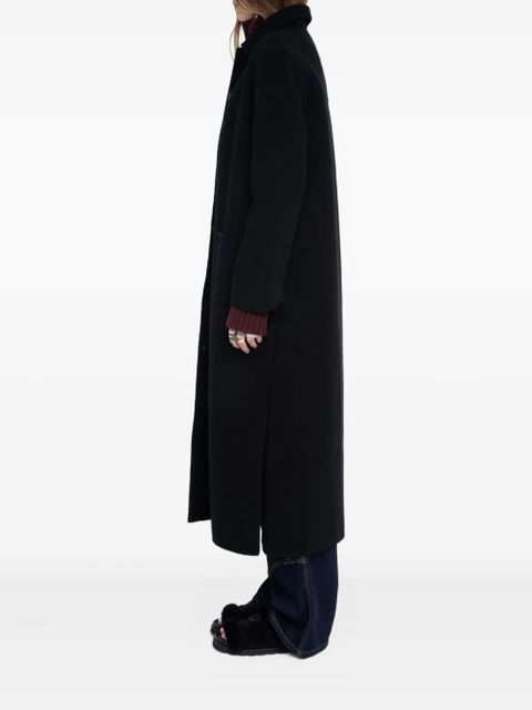 Zadig&Voltaire patch-pocket single-breasted coat - Black