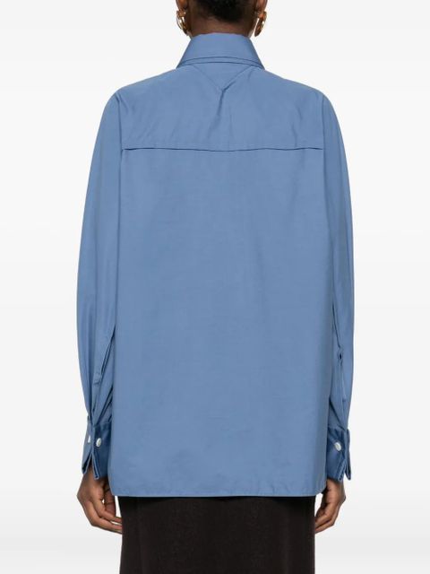 Lanvin bib cotton top - Blue - zdjęcie produktu nr 2