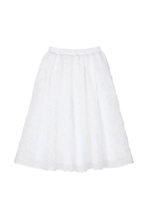 Cecilie Bahnsen Mala white midi skirt - zdjęcie produktu nr 2