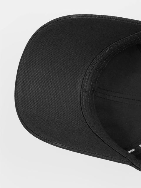 Karl Lagerfeld czapka z daszkiem bawełniana K/SIGNATURE kolor czarny B1W33012