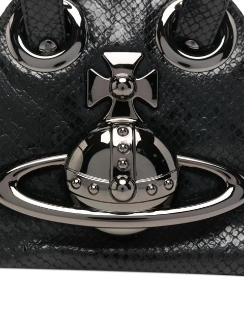 Vivienne Westwood orb chain shoulder bag - Black