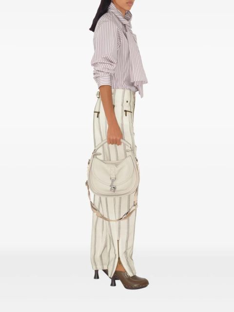 Burberry striped cotton shirt - White - zdjęcie produktu nr 2