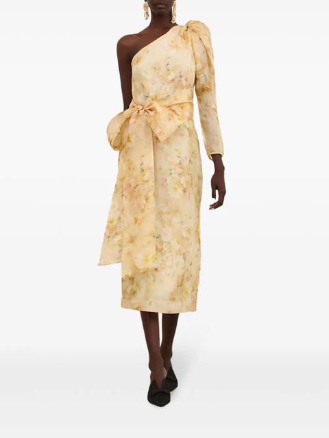 ZIMMERMANN Crush midi dress - Yellow