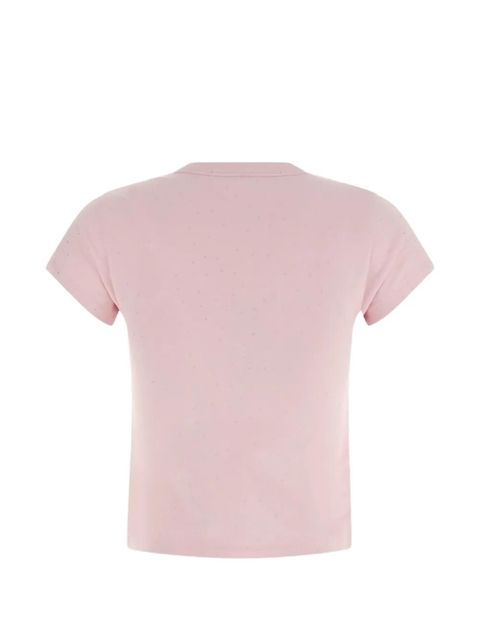 Alexander Wang logo-detail T-shirt - Pink - zdjęcie produktu nr 2