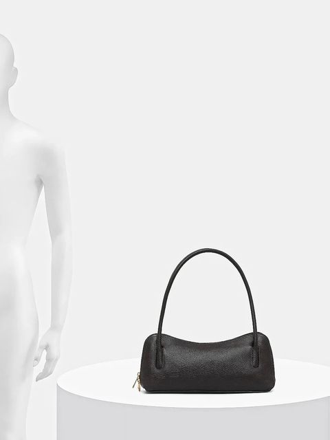 Answear.LAB torebka skórzana kolor czarny