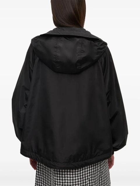 GANNI hooded jacket - Black
