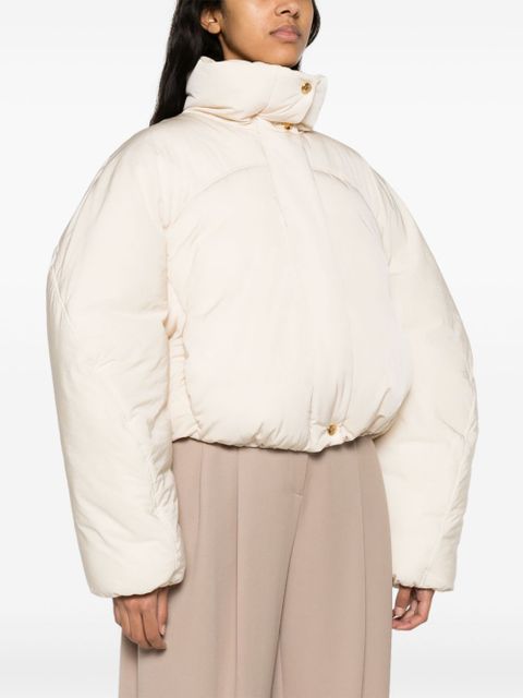 Jacquemus La Doudoune Courte Caraco jacket - Neutrals