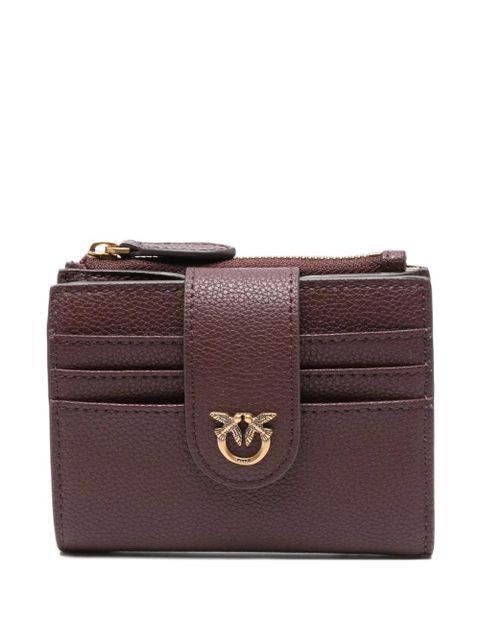 PINKO leather zip-around wallet - Brown