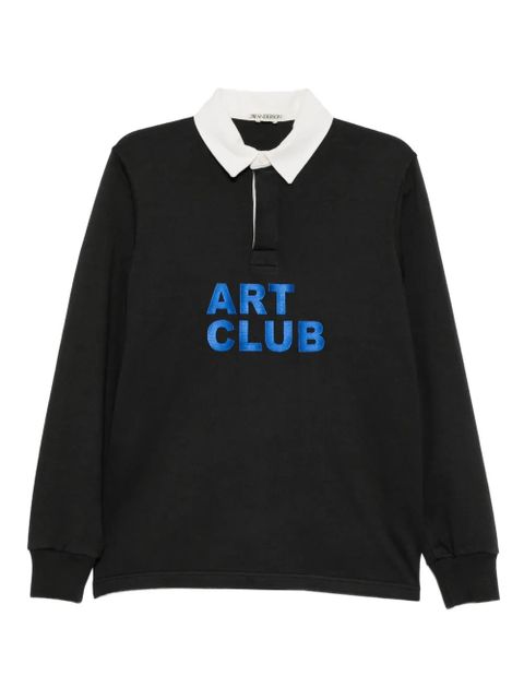JW Anderson Art Club polo top - Black - zdjęcie produktu nr 1