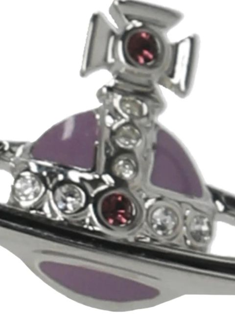 Vivienne Westwood orb stud earrings - Silver