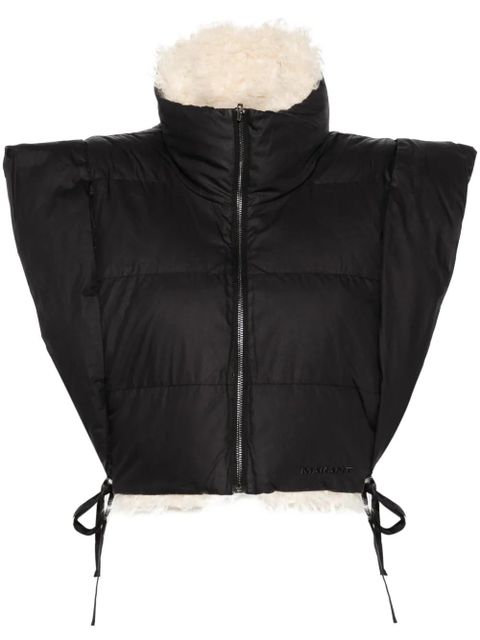 MARANT ÉTOILE Hoodiali gilet - Black