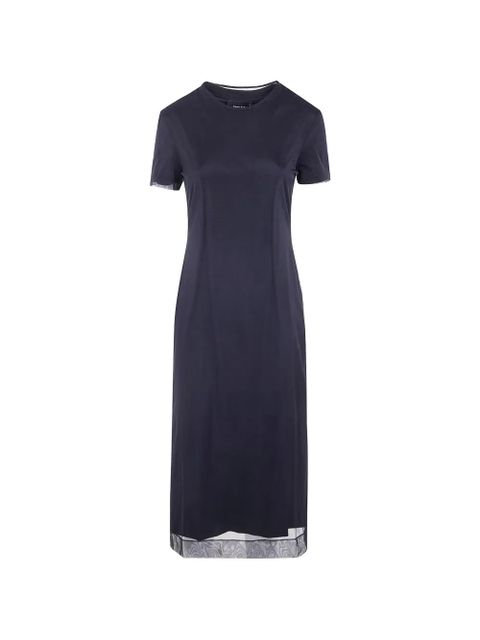 Simone Rocha sheer-panel dress - Blue - zdjęcie produktu nr 1