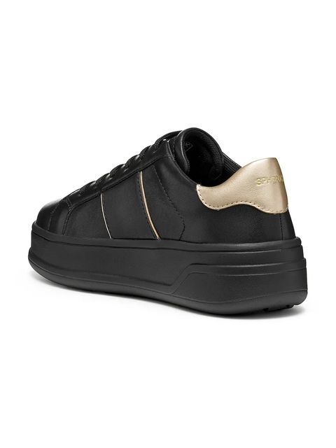 Geox sneakersy skórzane D SPHERICA ECUB-2 damskie kolor czarny D56WVB 085Y2 C9258