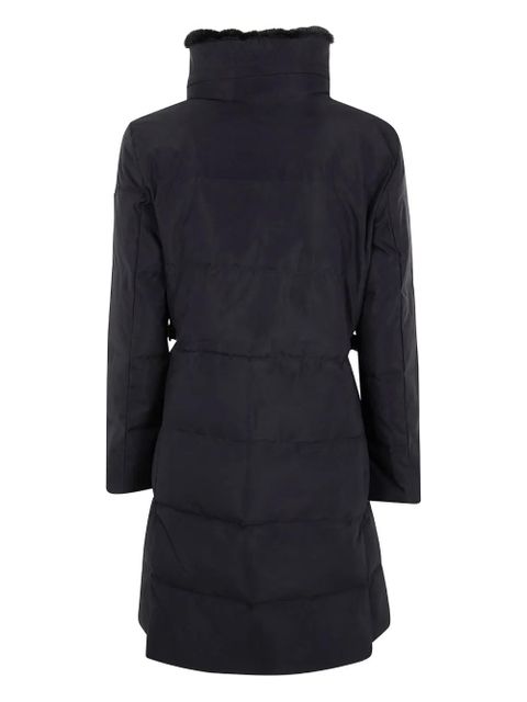 Lauren Ralph Lauren faux-fur collar coat - Black - zdjęcie produktu nr 2