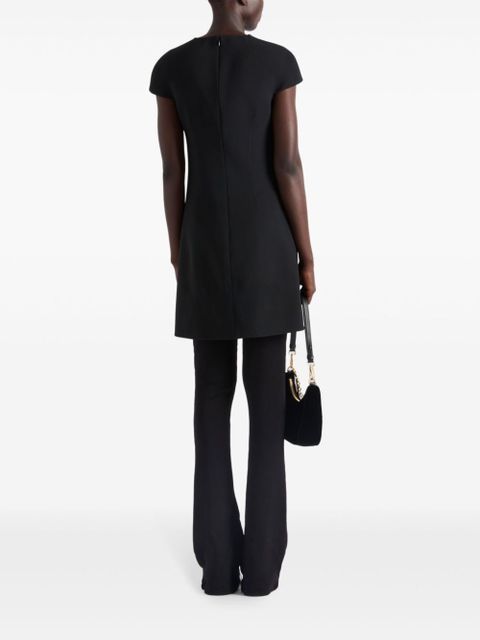 Prada sablé mini dress - Black