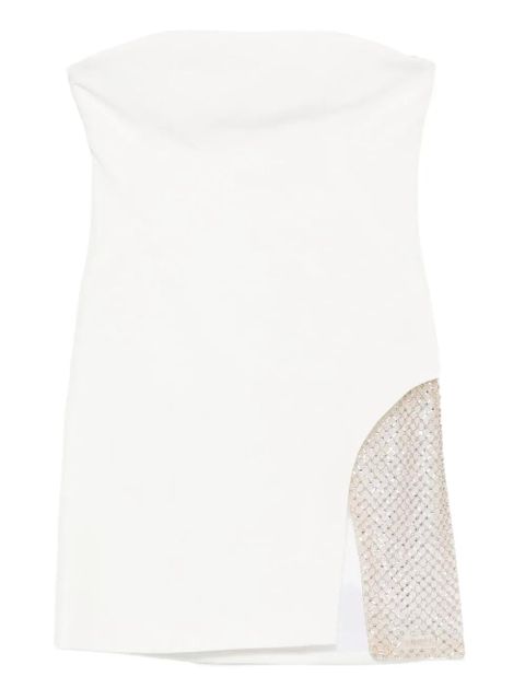 The Attico strapless mini dress - White - zdjęcie produktu nr 1