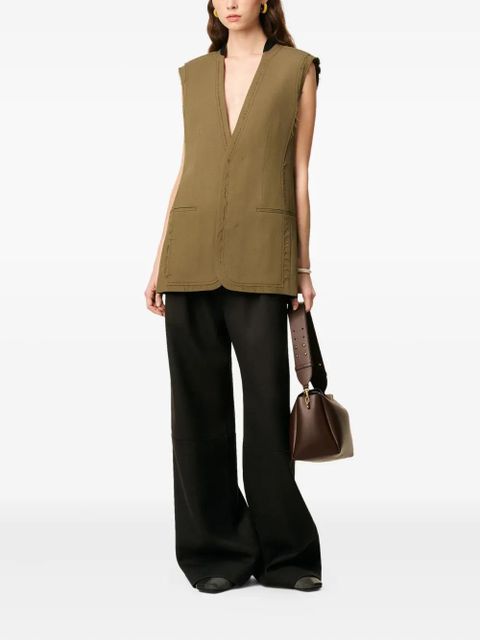 AMI Paris wool gilet - Green - zdjęcie produktu nr 2