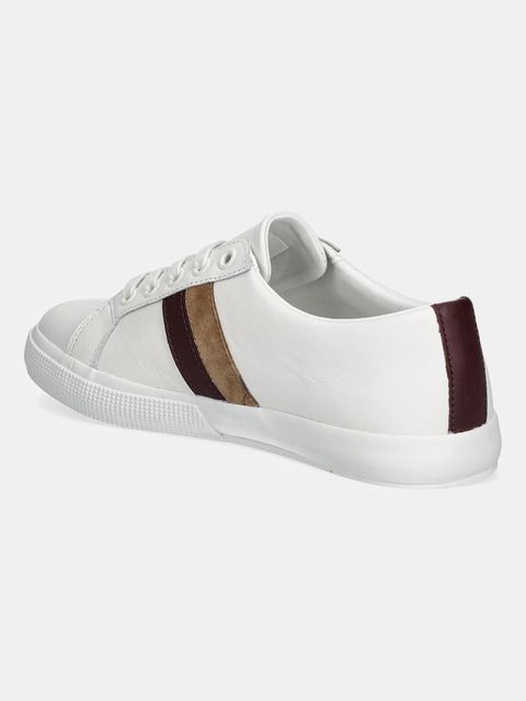 Lauren Ralph Lauren sneakersy skórzane Janson II damskie kolor biały 802979187003