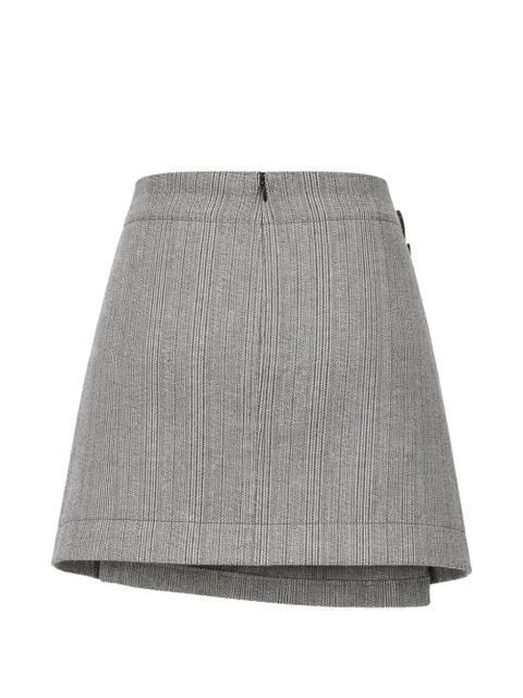 3.1 Phillip Lim asymmetric mini skirt - Grey - zdjęcie produktu nr 2
