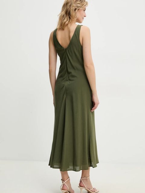 Answear.LAB sukienka z lnem