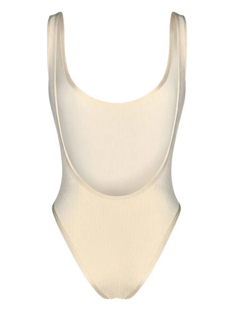 Johanna Ortiz Explorer crinkled swimsuit - Neutrals