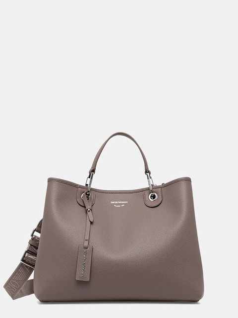 Emporio Armani torebka kolor brązowy EW000360 AF12036 - zdjęcie produktu nr 1