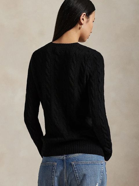 Polo Ralph Lauren sweter damski kolor czarny lekki 211971865 - zdjęcie produktu nr 2