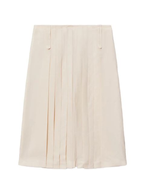 Tory Burch pleated skirt - Neutrals - zdjęcie produktu nr 1