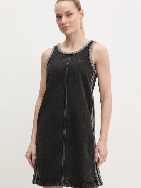 adidas Originals sukienka jeansowa DENIM 3S DRESS - zdjęcie produktu nr 1