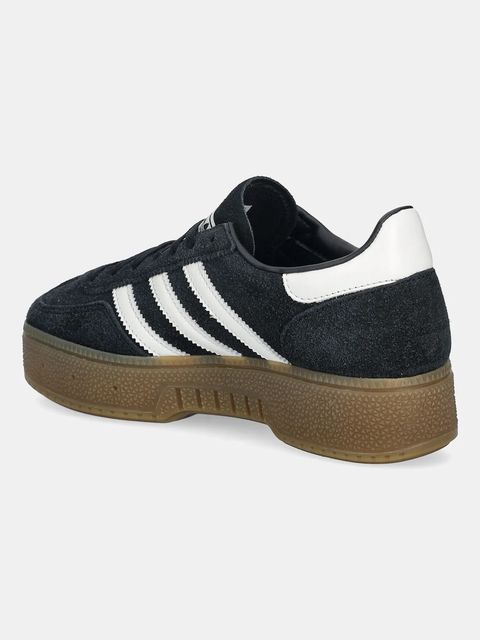 adidas Originals sneakersy zamszowe Handball Spezial Bold damskie kolor czarny JR7438